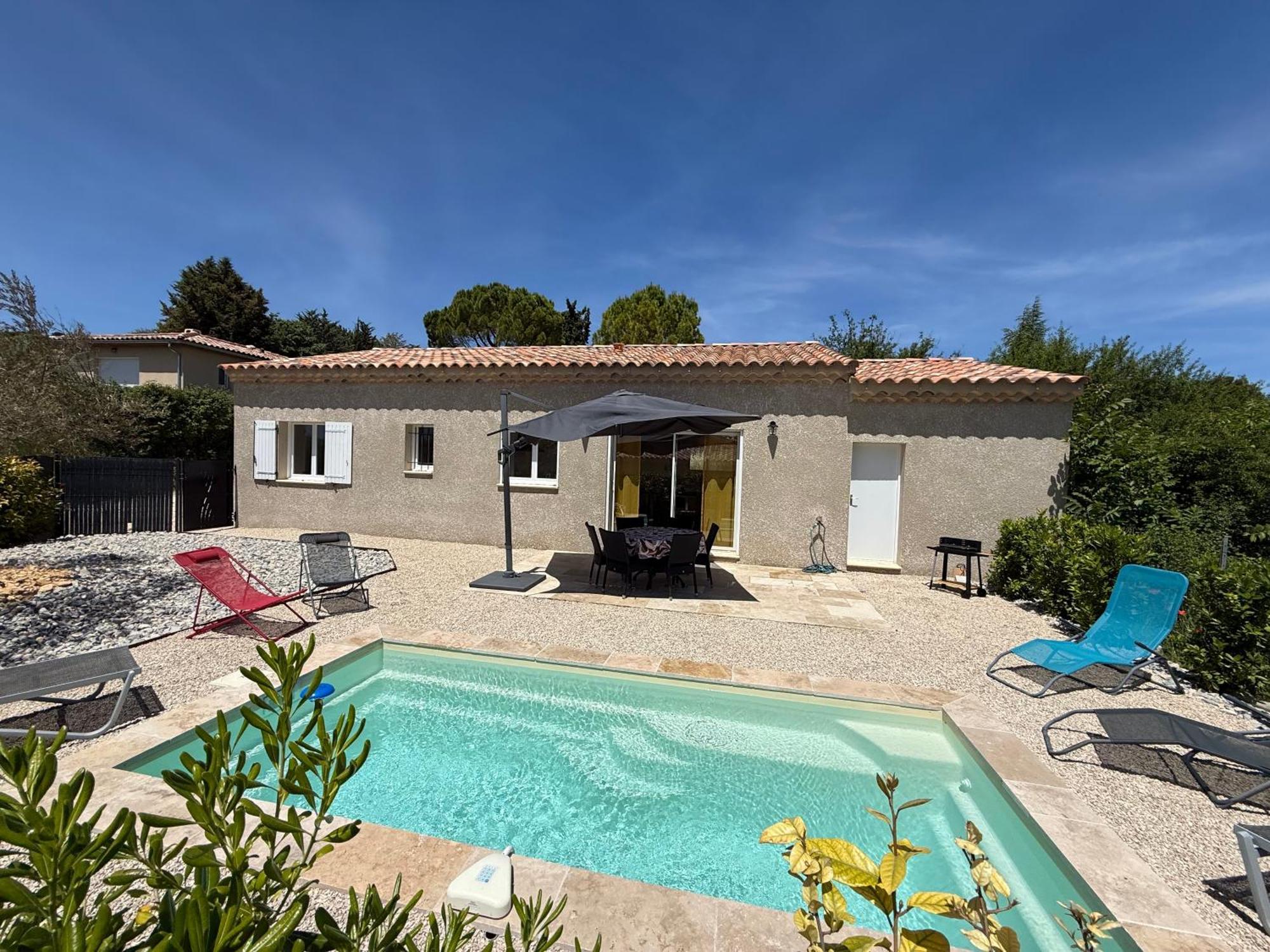 Villa Santa - Piscine - Wi-Fi - Proche Ventoux - Ideal Cyclistes Mormoiron Exterior photo